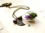 Kette - Getrocknete Bl�ten: Sommer im Glas