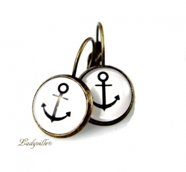 Ohrringe - Anker