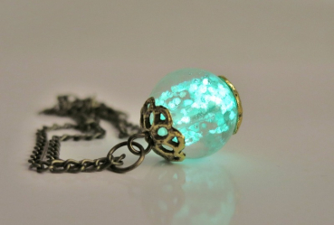 Phosphoreszierende Perle - Nachtleuchtend - bronze