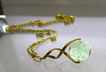 Phosphoreszierende Kette Nachtleuchtend gold