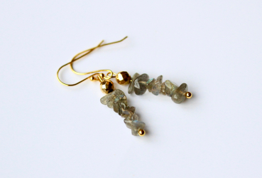 Labradorit Ohrringe Geburtsstein / Himmlische Ohrringe / Edelstein Schmuck / Geschenk für Sie / Origineller Schmuck / Labradorit Schmuck