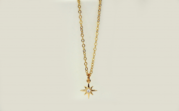 Stern Kette Gold - Polarstern Ladyville