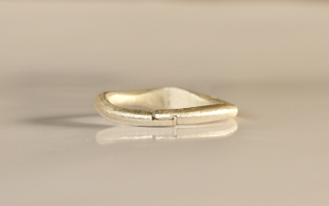 Silber Ring Herz / Ring für Verliebte / Geschenk für Sie / Hochzeitsgeschenk / minimalistischer Schmuck / Valentinstag Geschenk
