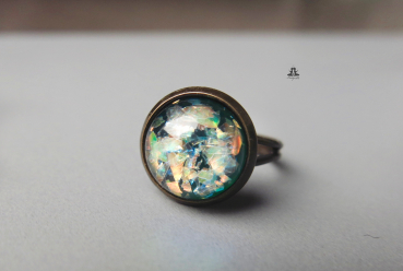 Ring - Crystal Flakes