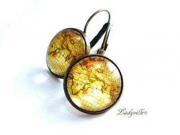 Grosse Ohrringe - Flieg mit mir um die Welt