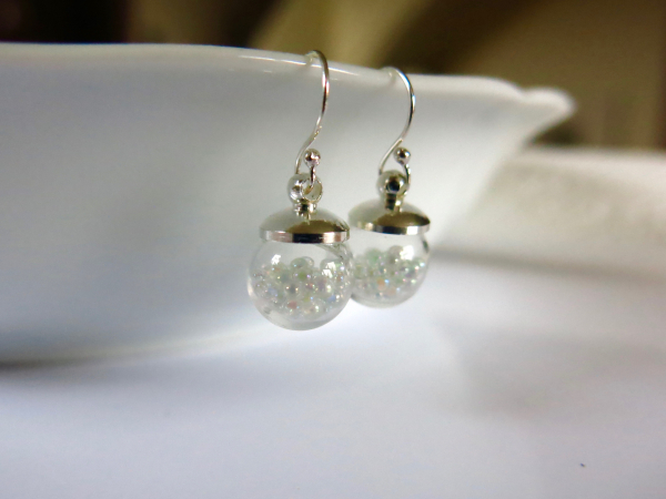 Ohrringe Sterling Silber - Seifenblasen