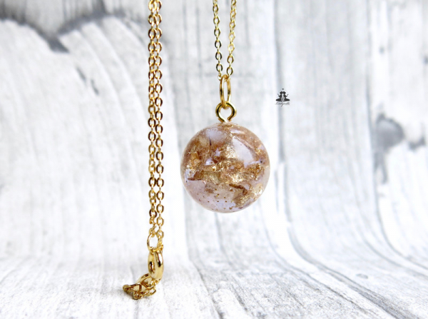 Schmuckset Ladyville echte Blüten Hochzeitsschmuck individueller Schmuck Geschenk  925 gold Sterling Silber