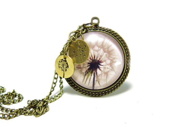 Kette - Pusteblume Pure - Hand gestempelt