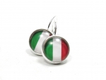 Ohrringe - Italienische Flagge - Fußball